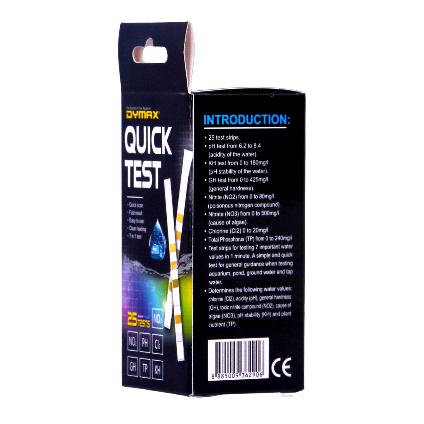 Dymax Water Quick Test 7 In 1 Dip Test (25 Test)
