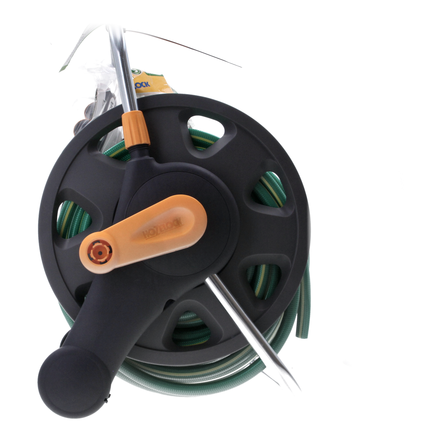 Hozelock Assembled Reel 30m Ultraflex Hose with Fittings & Nozzle
