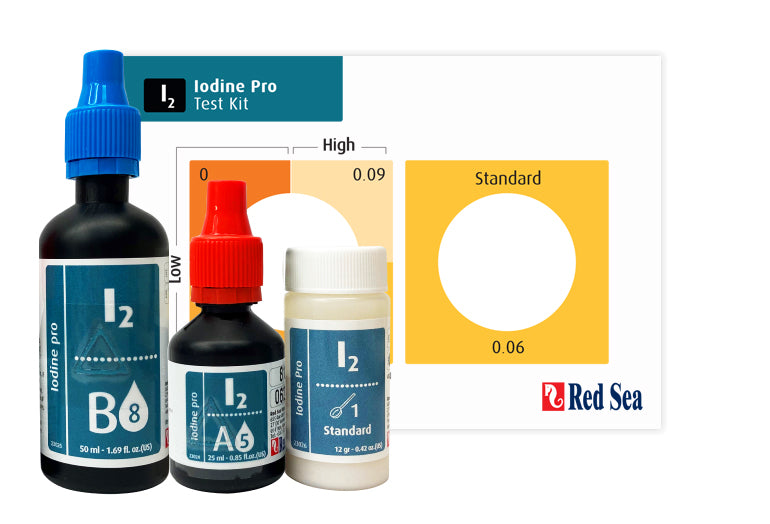 Red Sea Pro Test Kit: Iodine Pro (Best Before 02/26)
