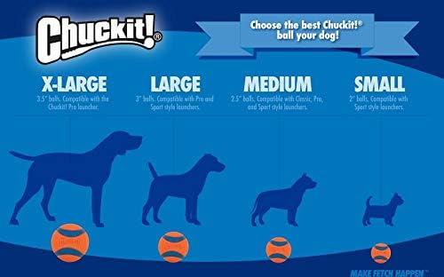 Dog Play Fetch Toy Ball Chuckit! Ultra Squeaker Dog Toy Fetch Ball 2 Pack