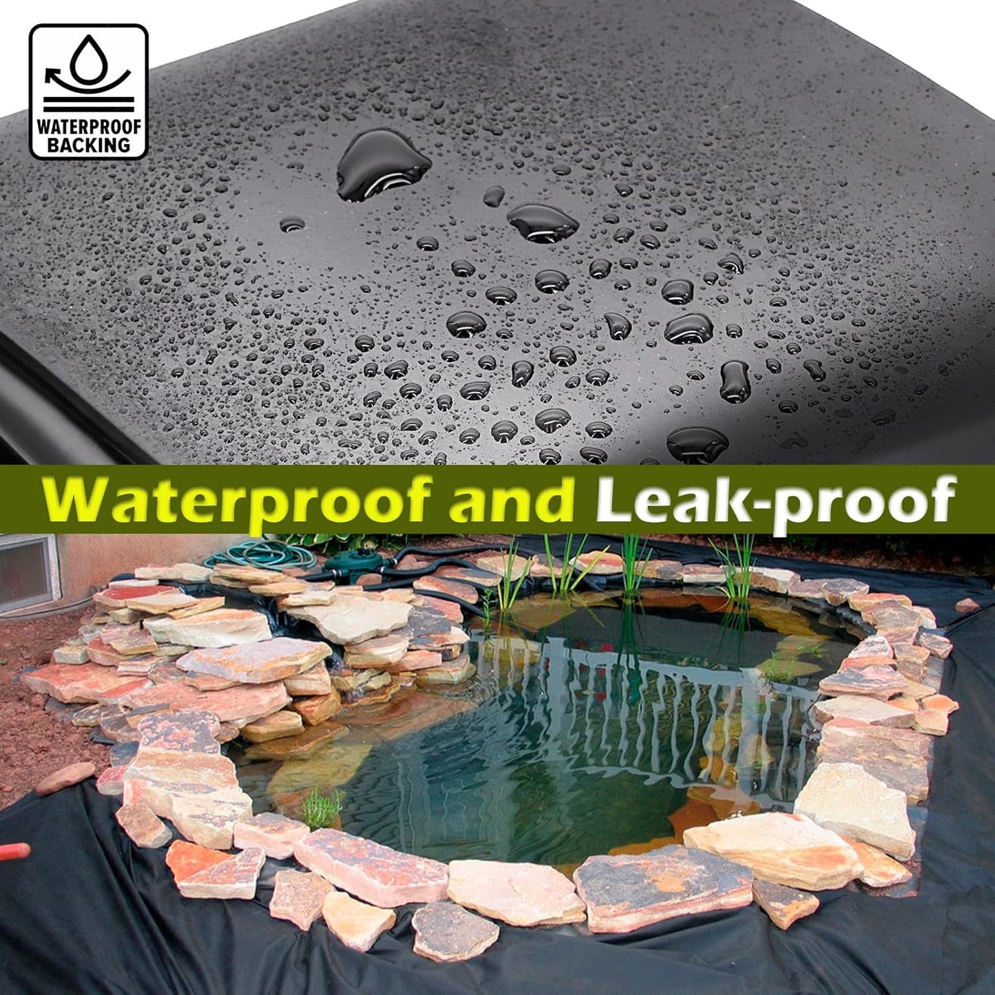 Bermuda Garden Outdoor PVC Pond Liners