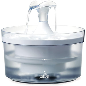 Zeus Fresh & Clear 360 Dog Drinking Fountain with Waterfall Spout
