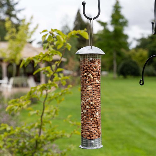 Gardman Garden Heavy Duty Aluminium Wild Bird Peanut Feeder