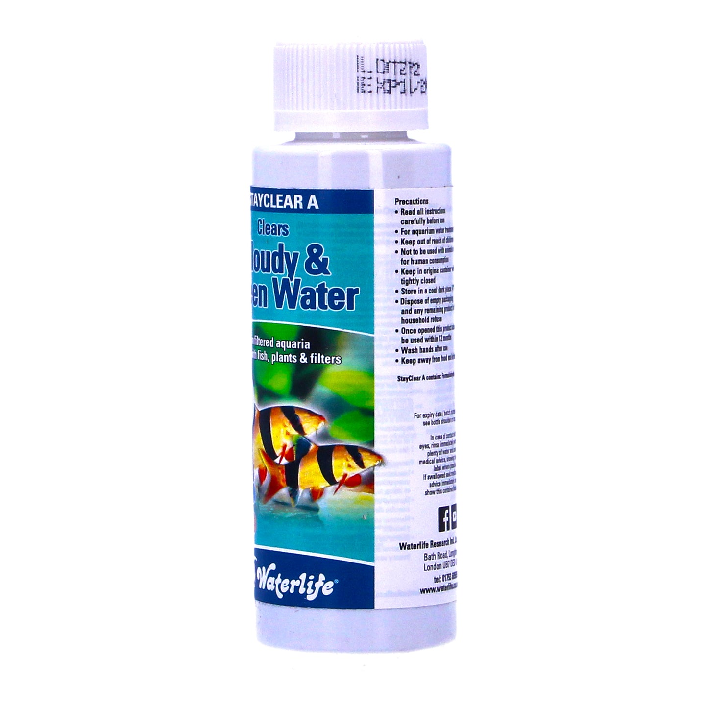 Waterlife Stay Clear 100ml Cloudy Green Water Remover
