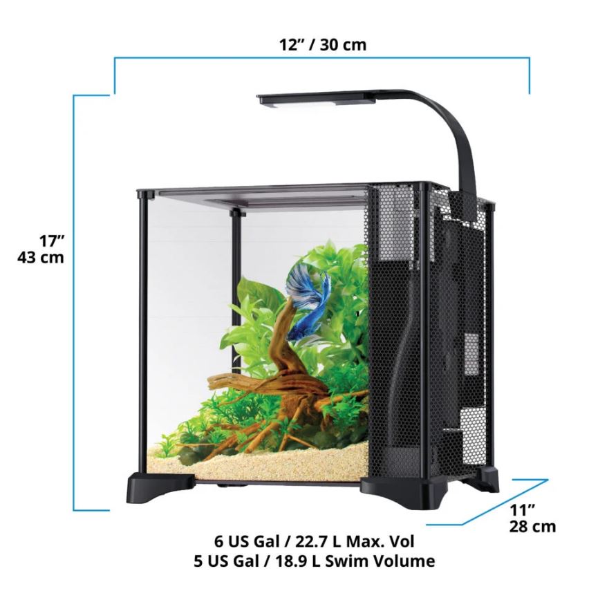 Fluval Betta LED Glass Aquarium 22.7L