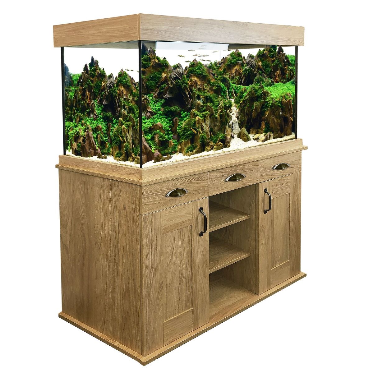 Fluval Shaker 345L Aquarium & Cabinet Plus Bundle