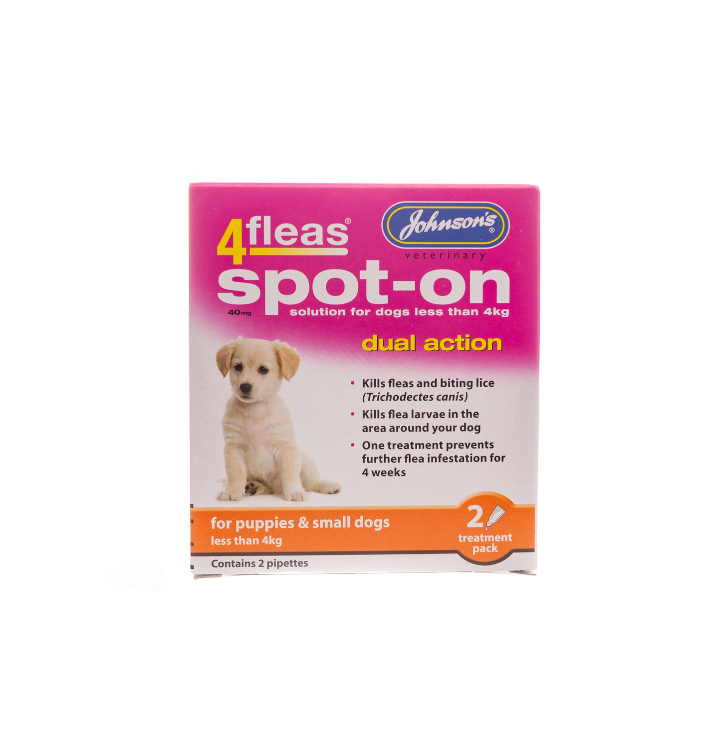 4fleas Spot-On Dual Action Flea Treatment for Dogs