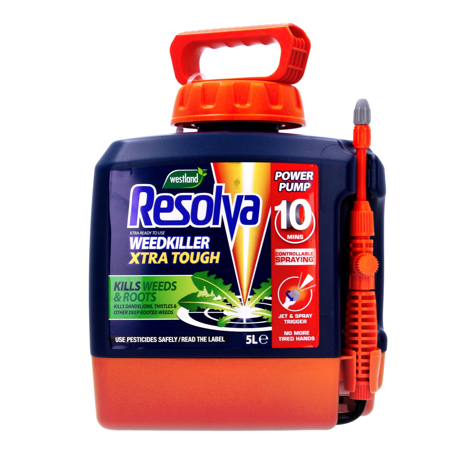 Resolva Xtra Tough Weedkiller 5L Power Pump (Xtra RTU)