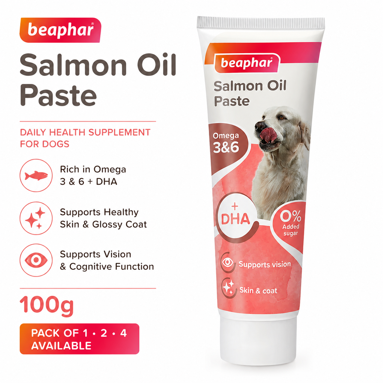Beaphar Salmon Oil Paste 100g BB 12/26