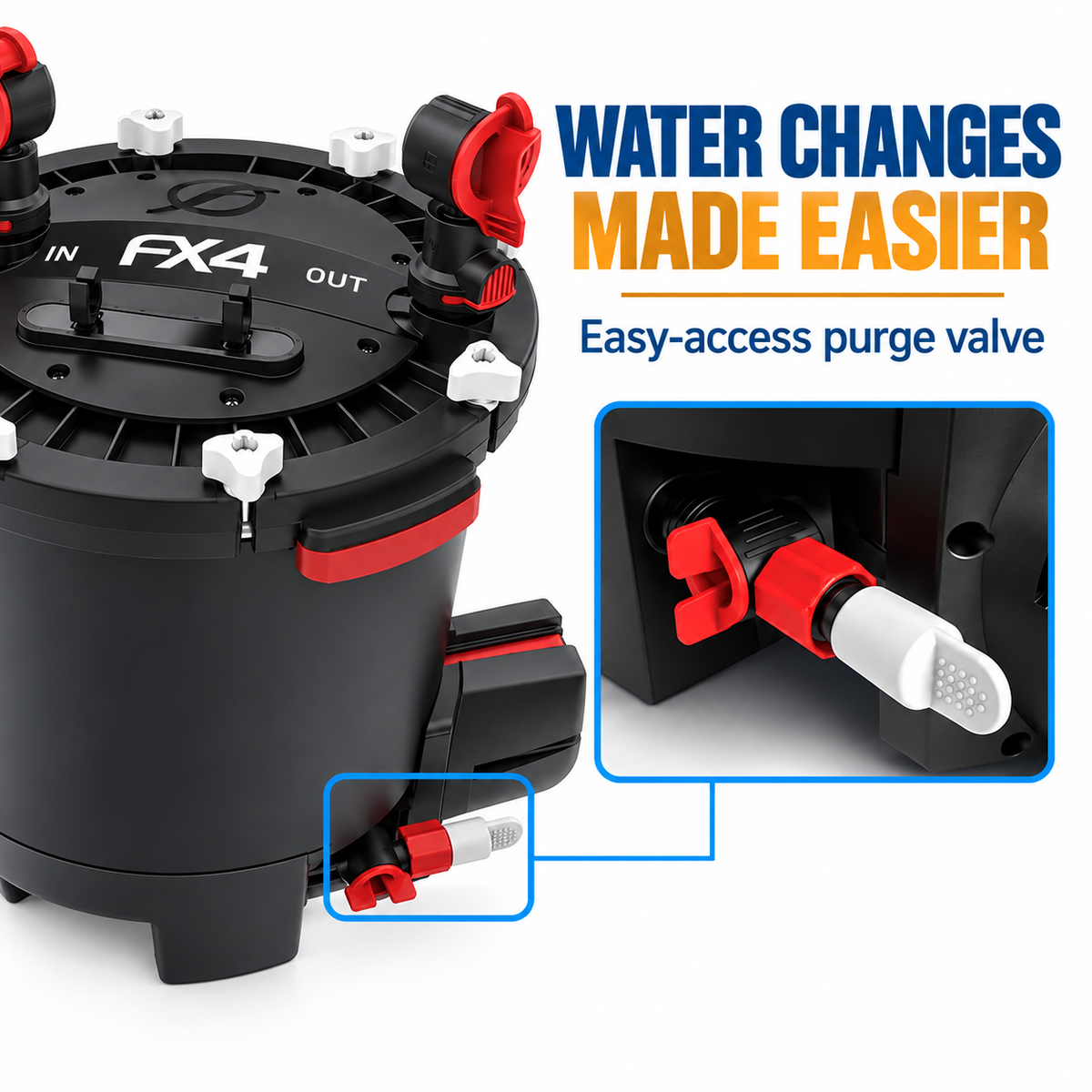 Fluval FX4 Canister Filter for 250 Gal Aquariums