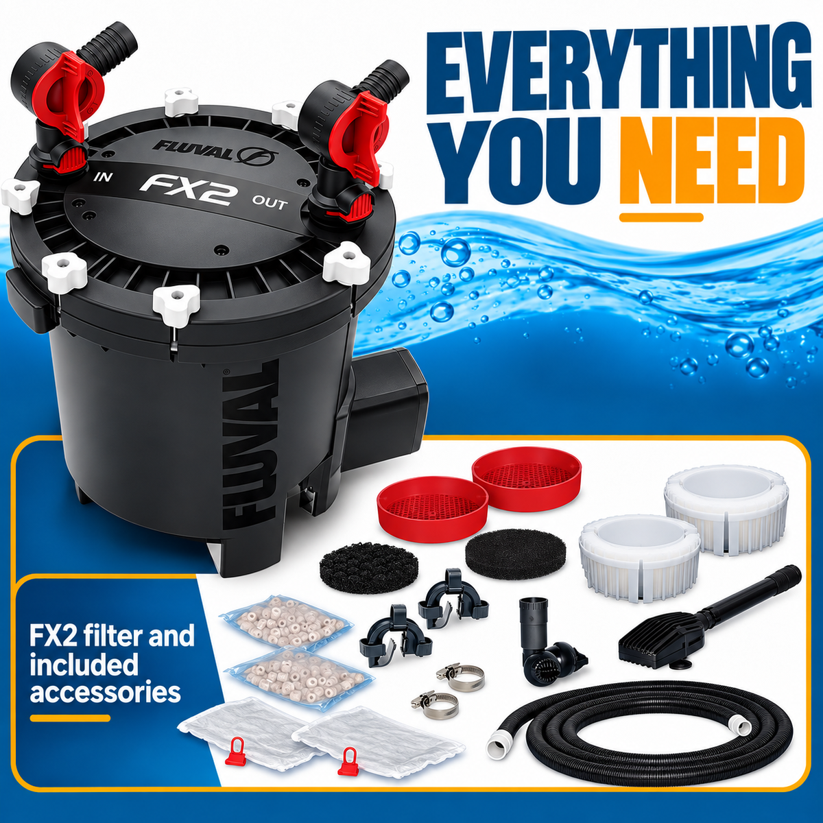 Fluval FX2 External Aquarium Filter