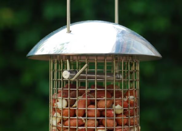 Gardman Garden Heavy Duty Aluminium Wild Bird Peanut Feeder