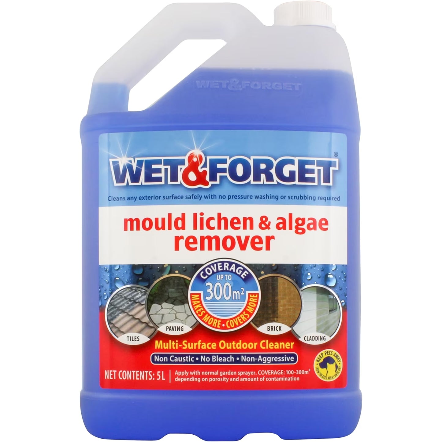 Wet & Forget Multi Surface Mould ,Moss ,Lichen & Algae Remover