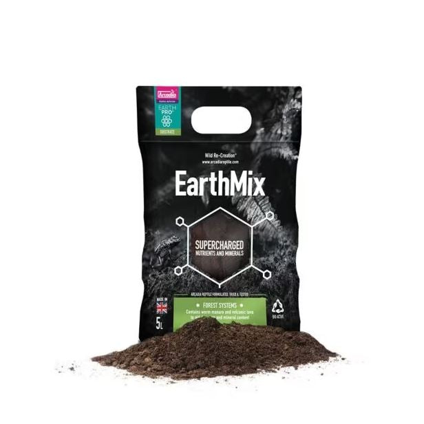 Arcadia EarthMix & EarthMix Arid Reptile Bio Active Soil Substrate 5L