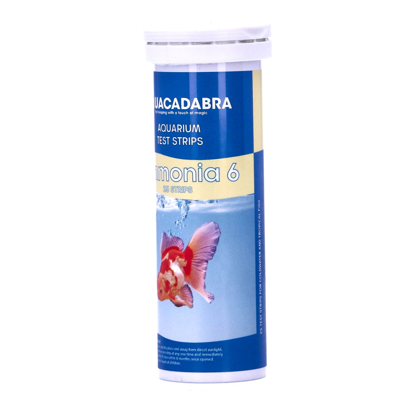 Aquacadabra Aquarium Ammonia 6, 25 Strips Water Test Kit