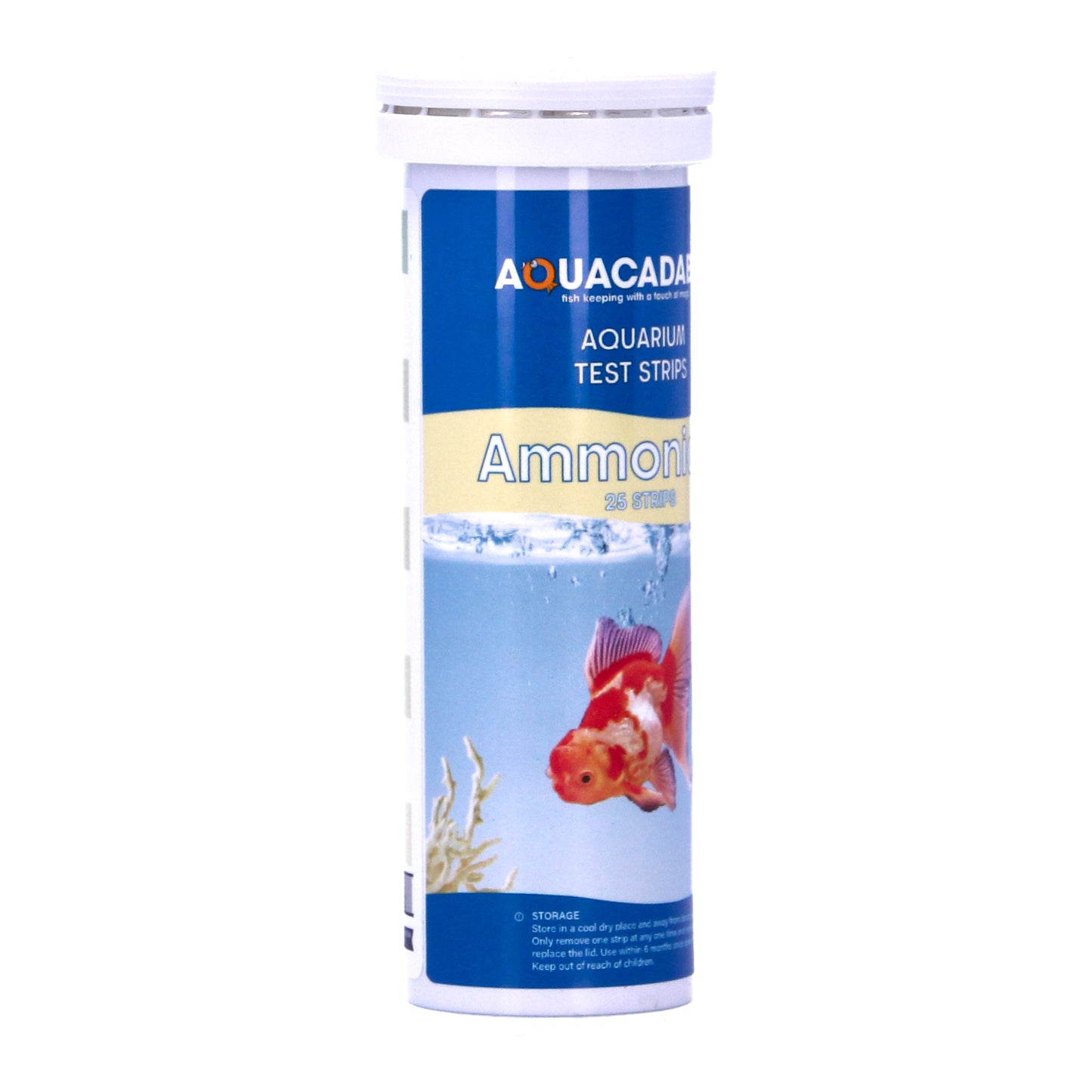 Aquacadabra Aquarium Ammonia 6, 25 Strips Water Test Kit
