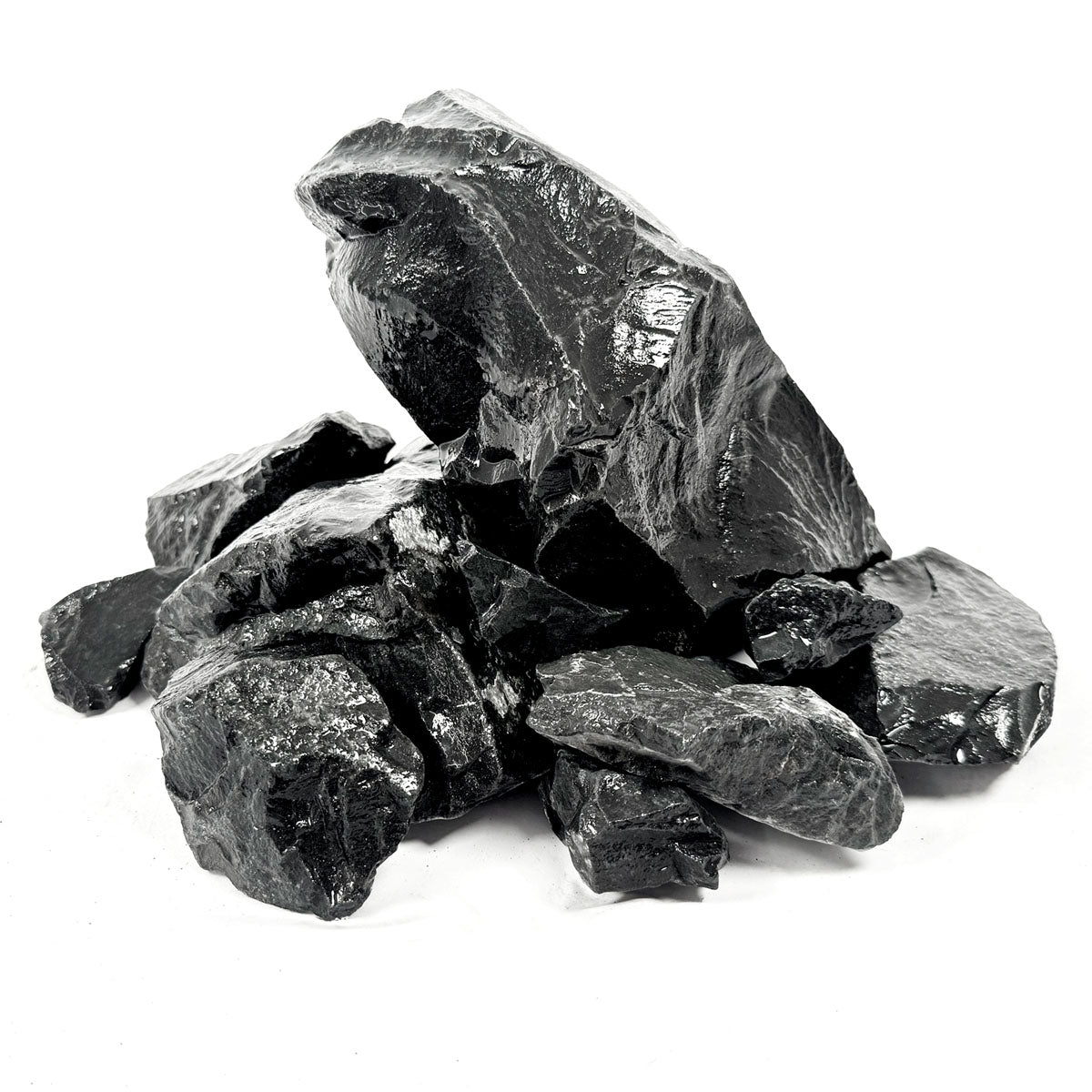 Fluval Black Basalt Stone Rock Aquarium Aquascaper Kit Decoration