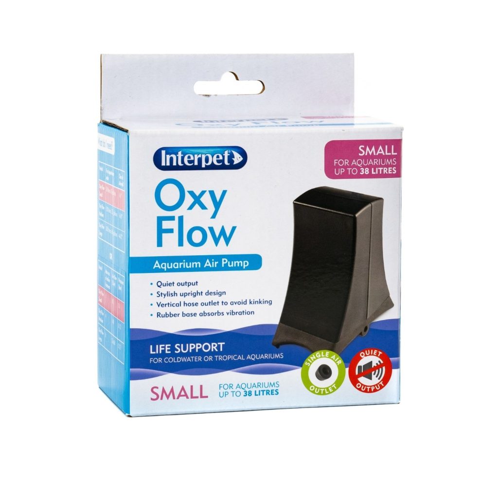 Oxy Flow Cold Water Tropical Aquarium Fish Tank Air Pump and Kits 38L/100L/300L