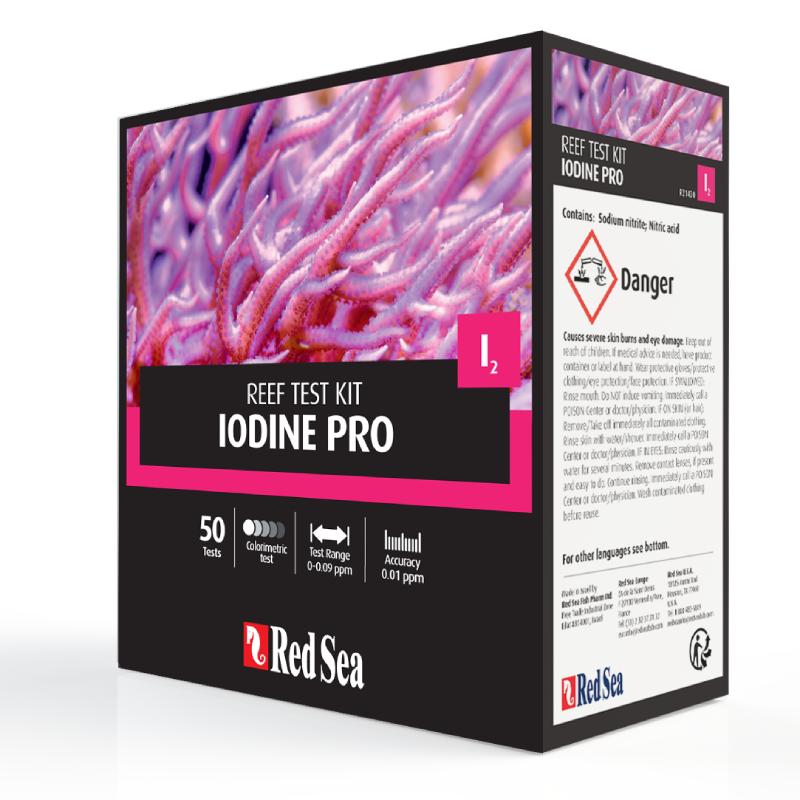 Red Sea Pro Test Kit: Iodine Pro (Best Before 02/26)