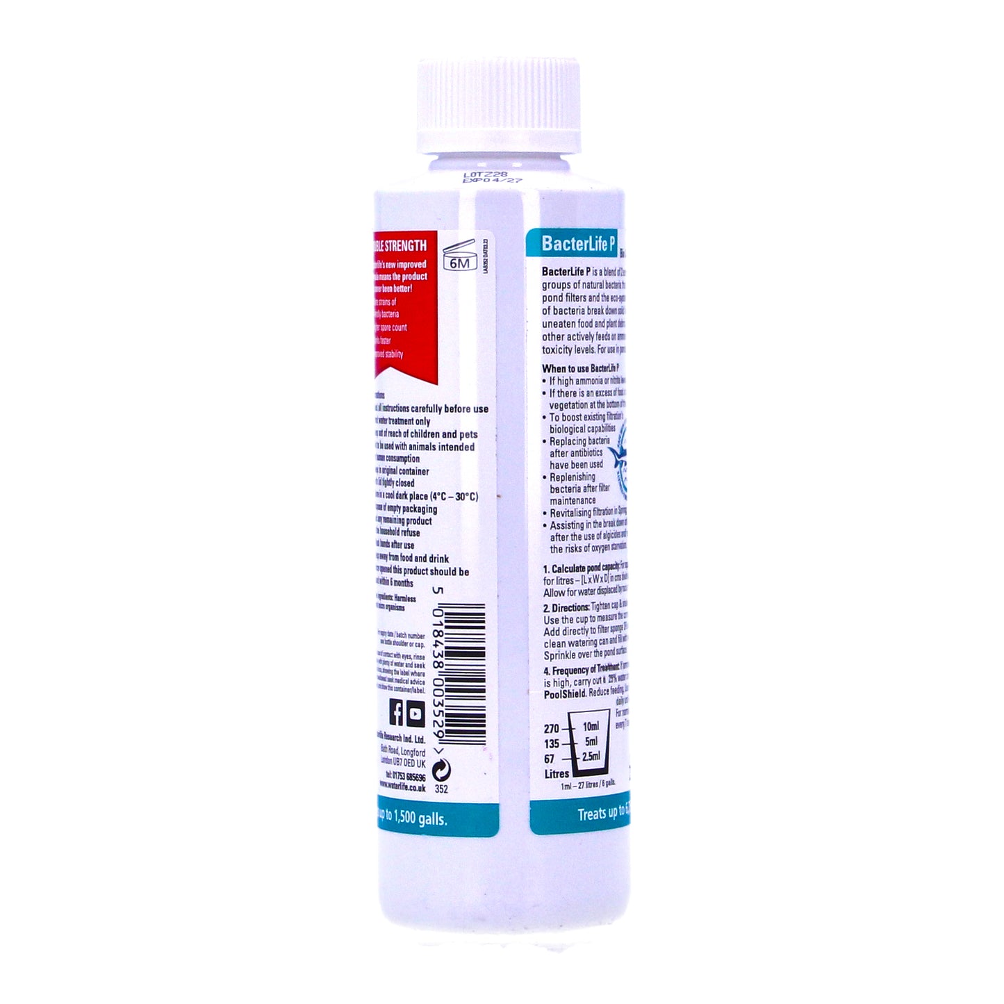 Waterlife Bacterlife P 250ml