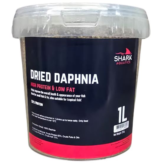 Shark Koi Pond Treats Silkworm Soldier Fly Dried Daphnia Insect Food for Fish