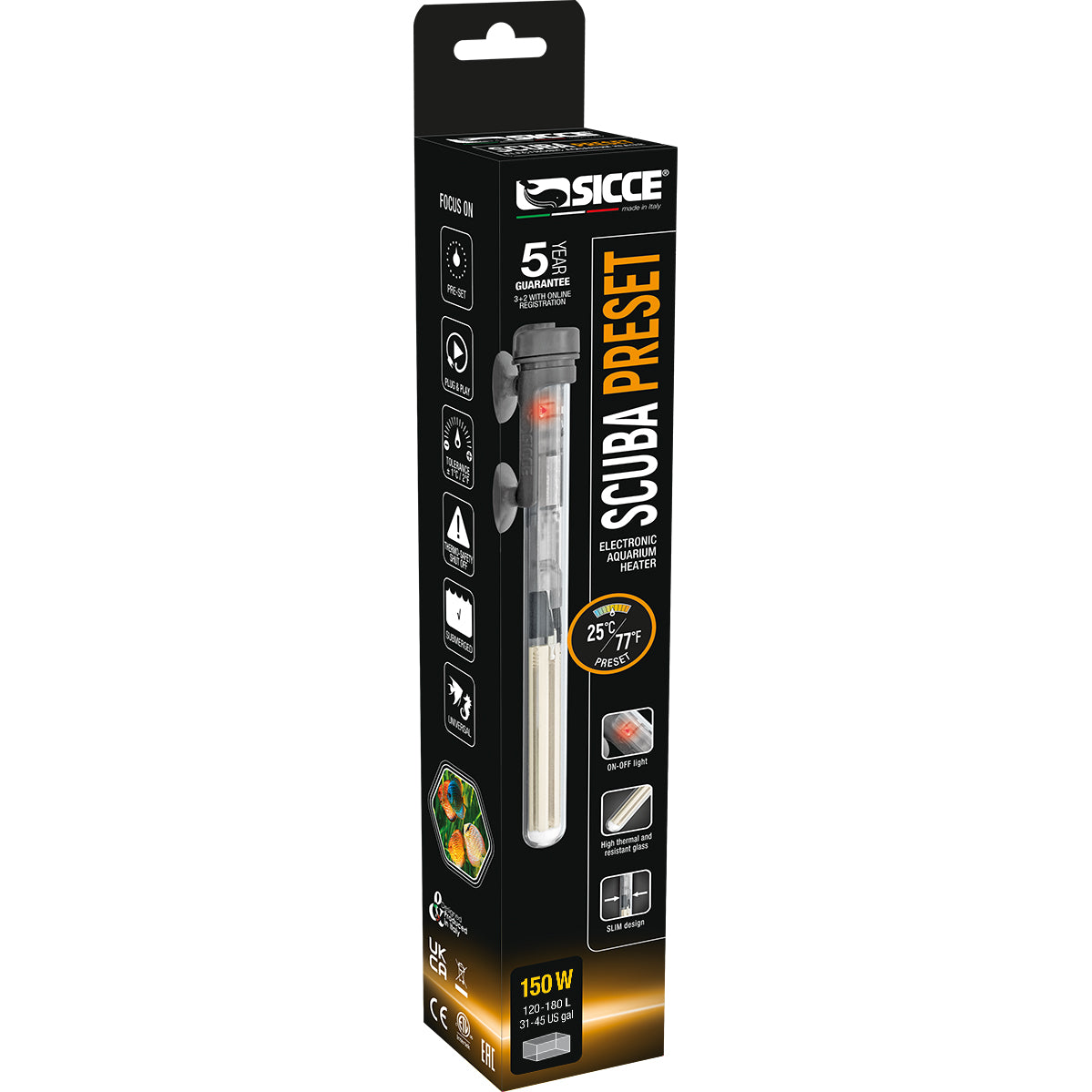 Sicce Scuba Preset Heater