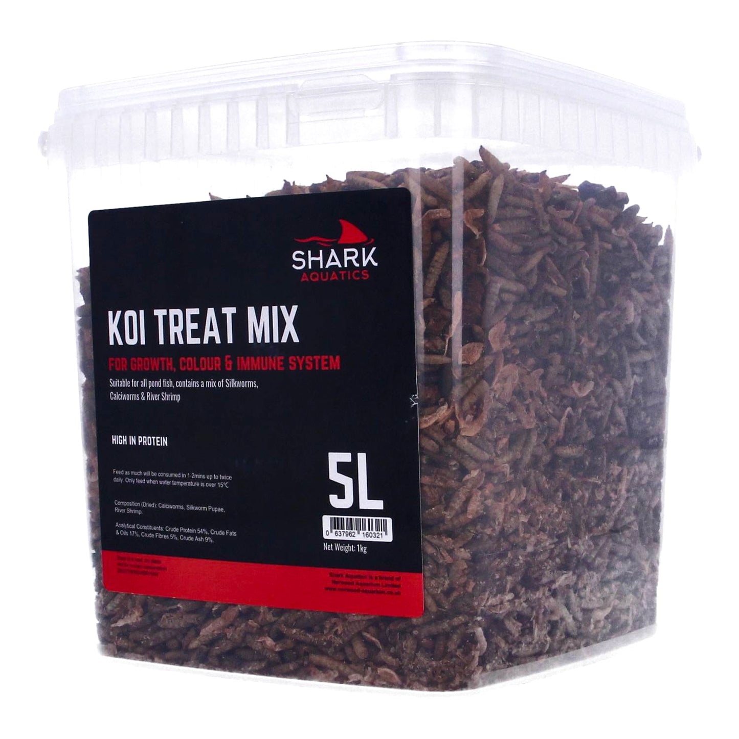 Shark Koi Treat Mix Dried Fish Food Growth