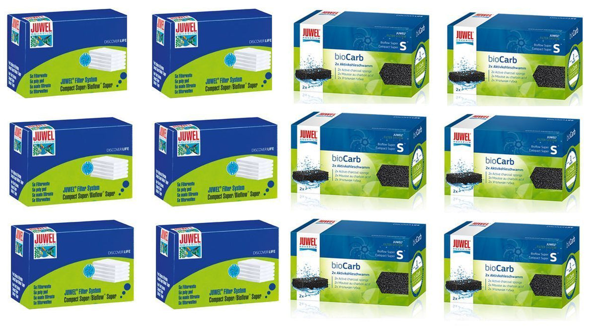 Juwel Poly Pad Biocarb Carbon Sponge Filter Media Rekord Aquarium