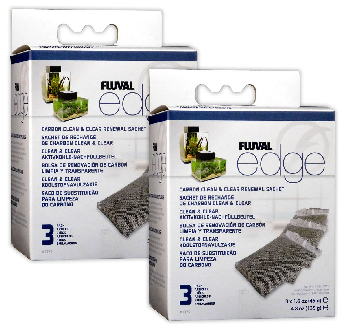 Fluval Edge Carbon 2x Boxes