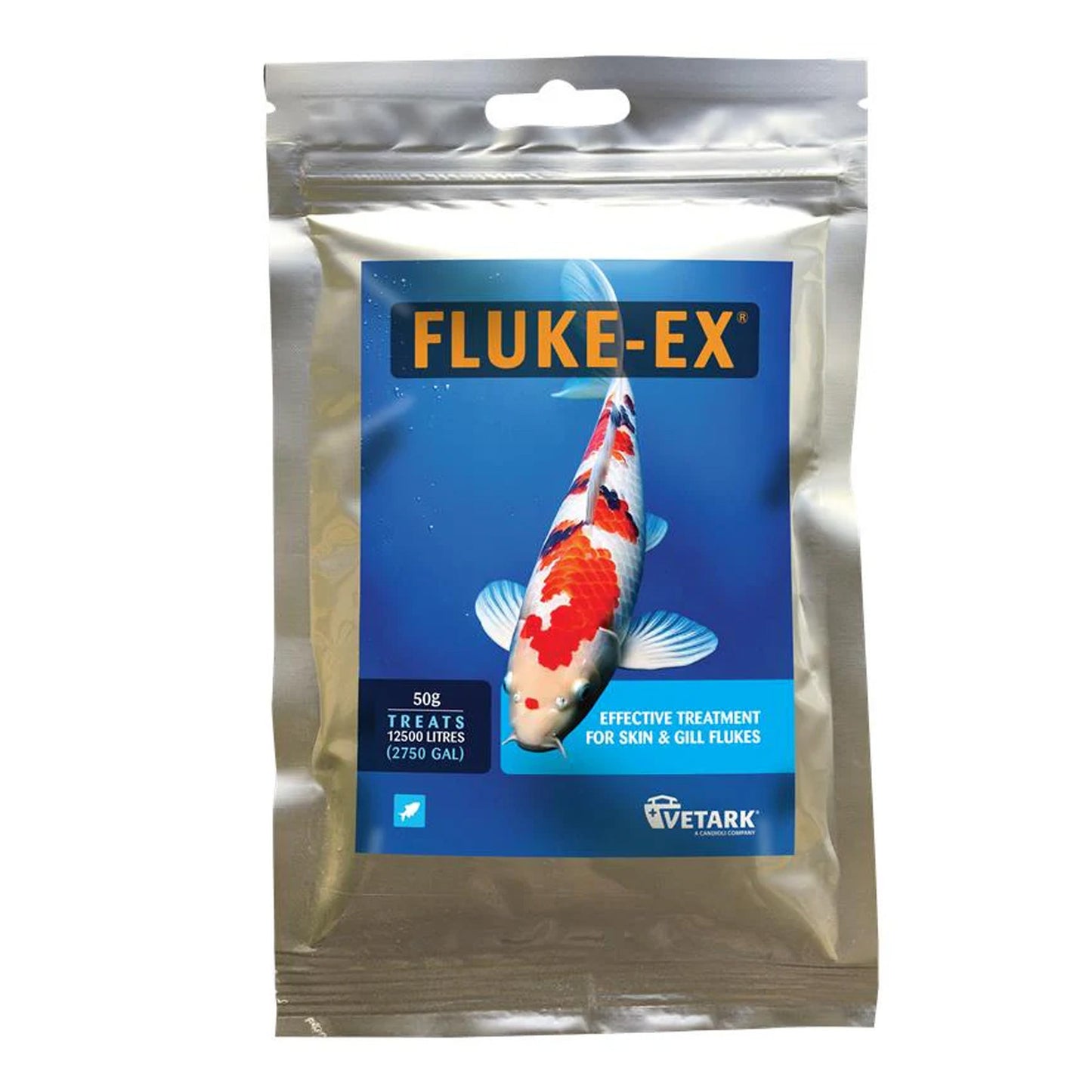 Vetark Fluke-Ex Skin Gill Fish Lice Parasite Treatment 10g/50g/100g