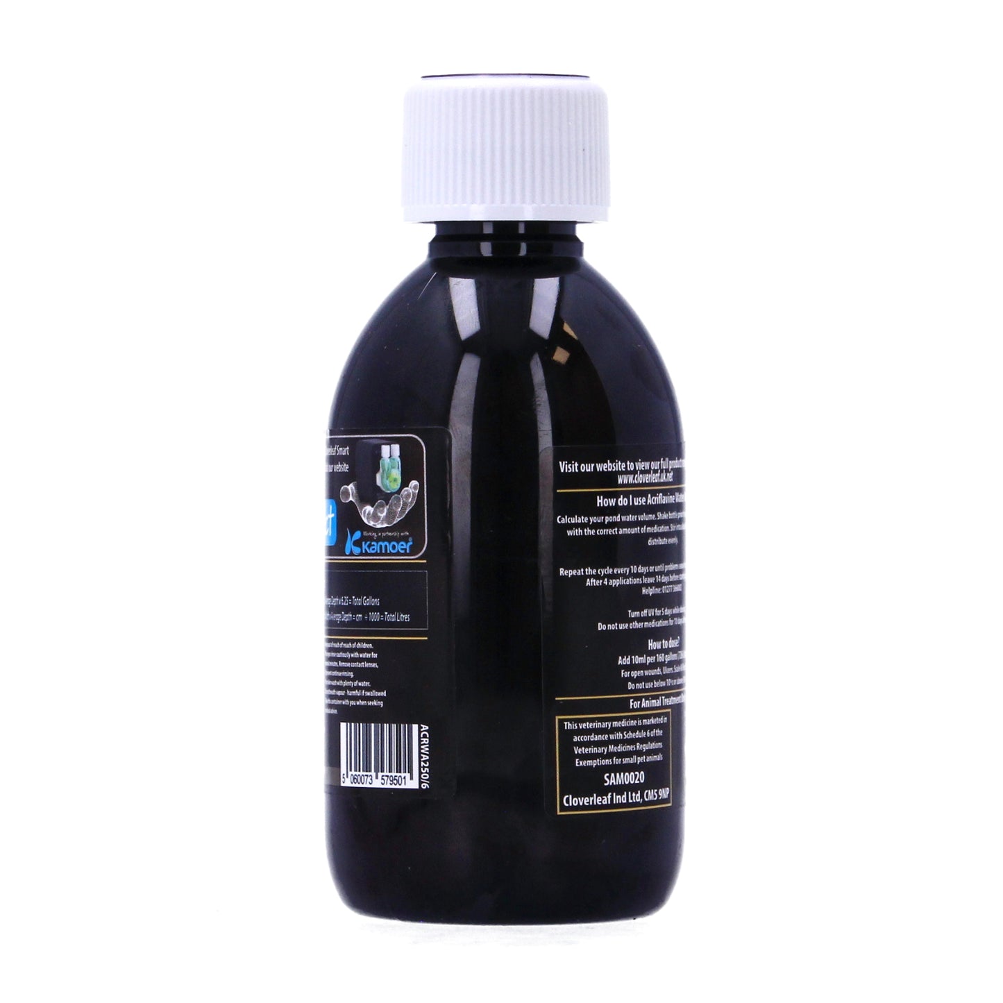 Cloverleaf Acriflavine Water Answer Pond Fish Treatment Koi 250ml 500ml