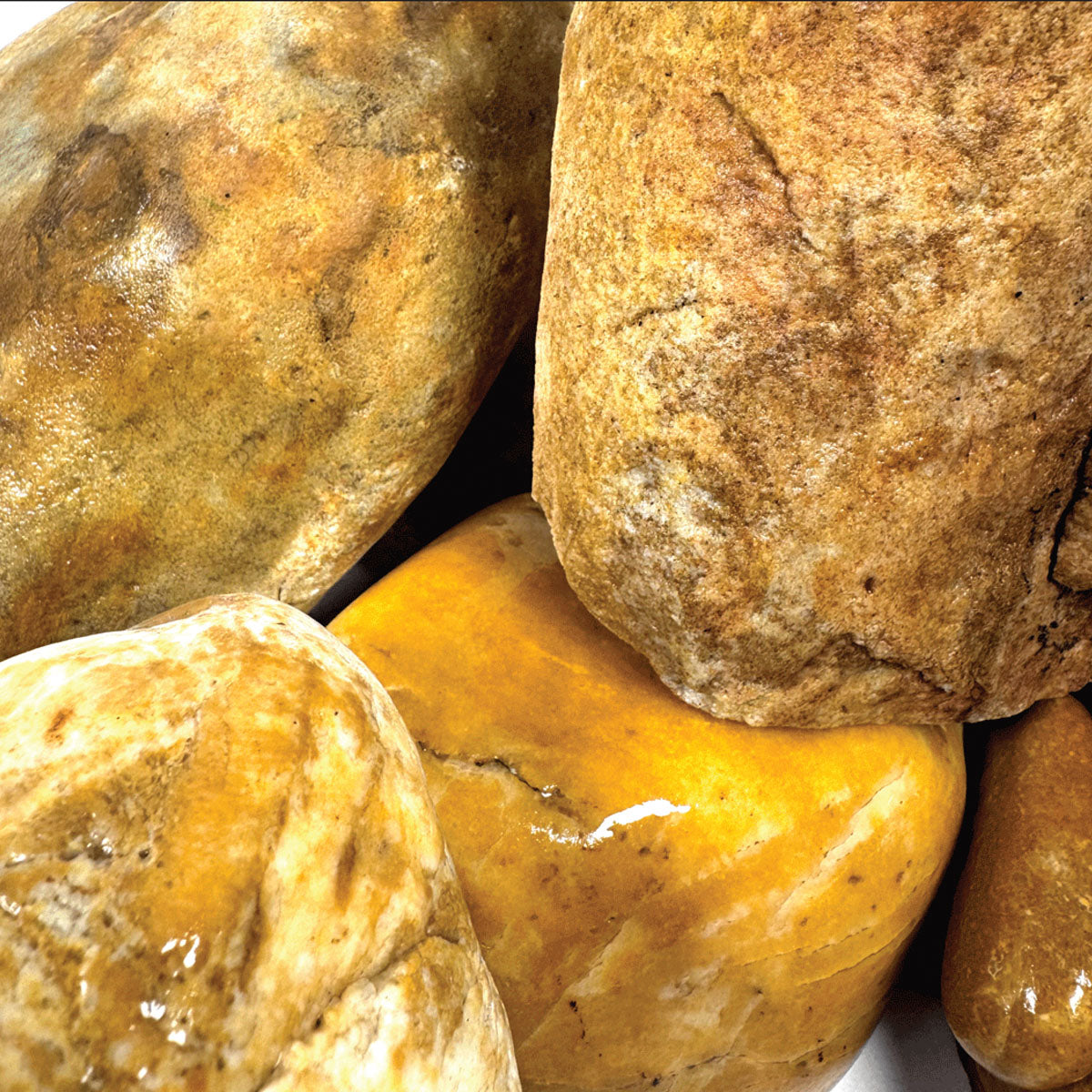 Fluval Yellow Stone Rock Aquarium Decoration