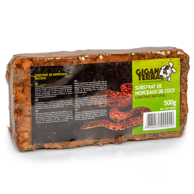 Giganterra Coco Brick Husk Chips