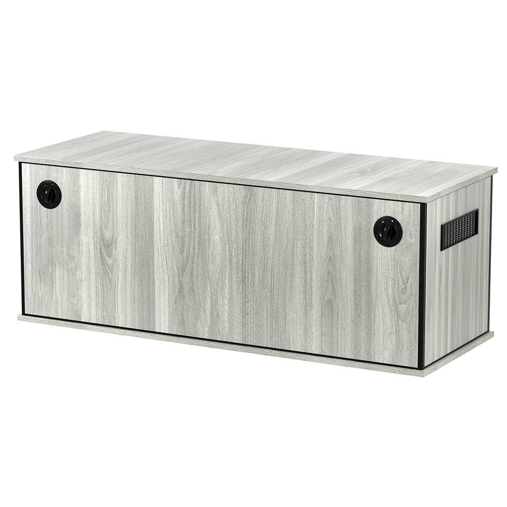 ProRep 4 x 1.5 x 1.5 ft Reptile Vivarium with Glass Doors & Vents – Oak, Grey or Black