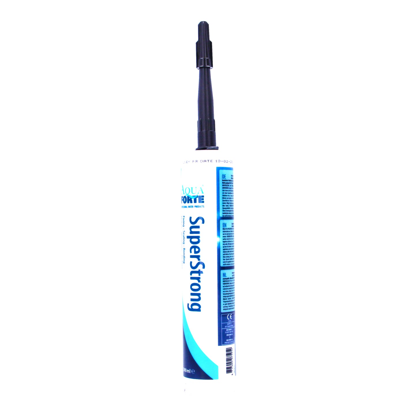 AquaForte Fix & Seal 290ml – Black & Clear Aquarium Sealant