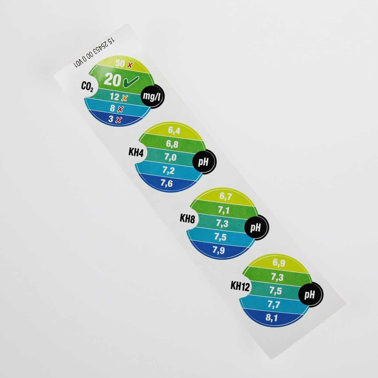 JBL ProAquaTest CO2 Plus PH Permanent Aquarium Fish Tank Water Test Kit