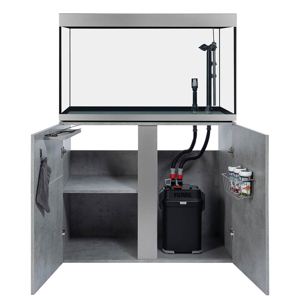 Fluval Siena 332 Aquarium & Cabinet Plus Bundle
