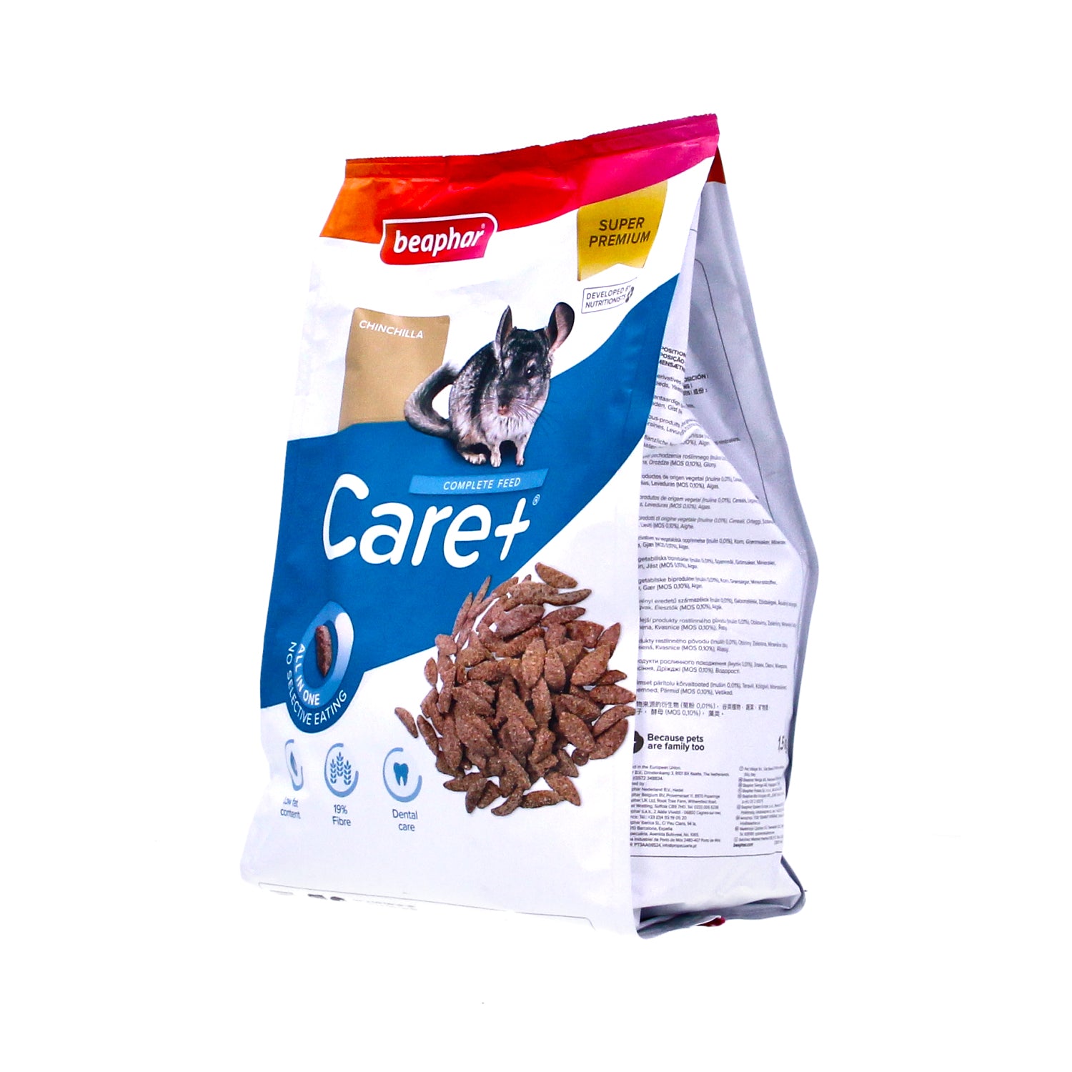 Beaphar Care+ Chinchilla Food 1.5kg