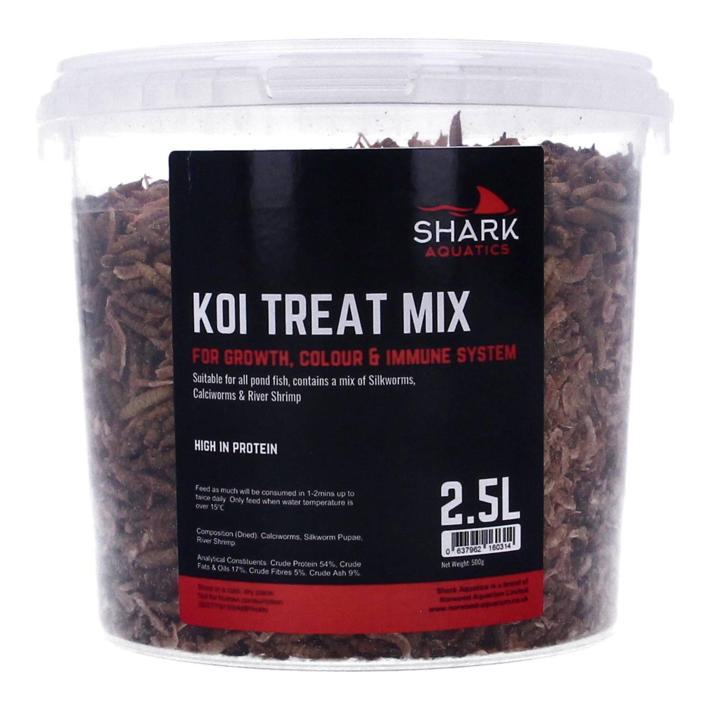 Shark Koi Treat Mix Dried Fish Food Growth
