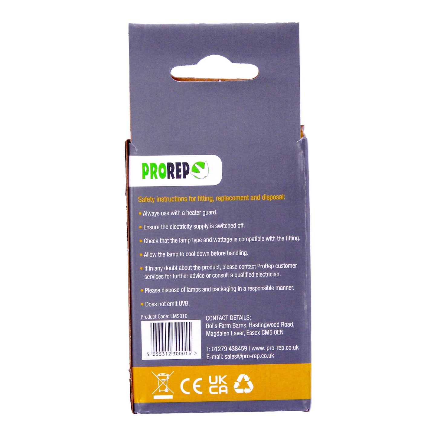 ProRep Basking Spot Lamp 60W BC