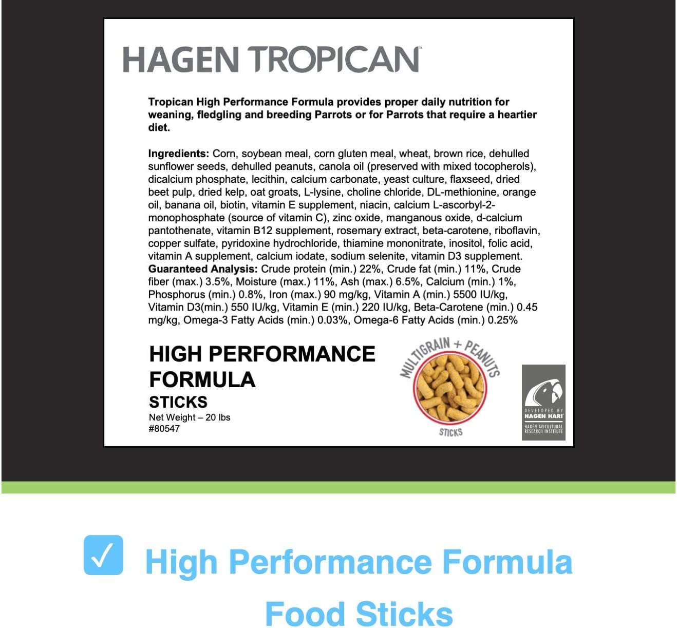 Hari Parrot High Performance Sticks