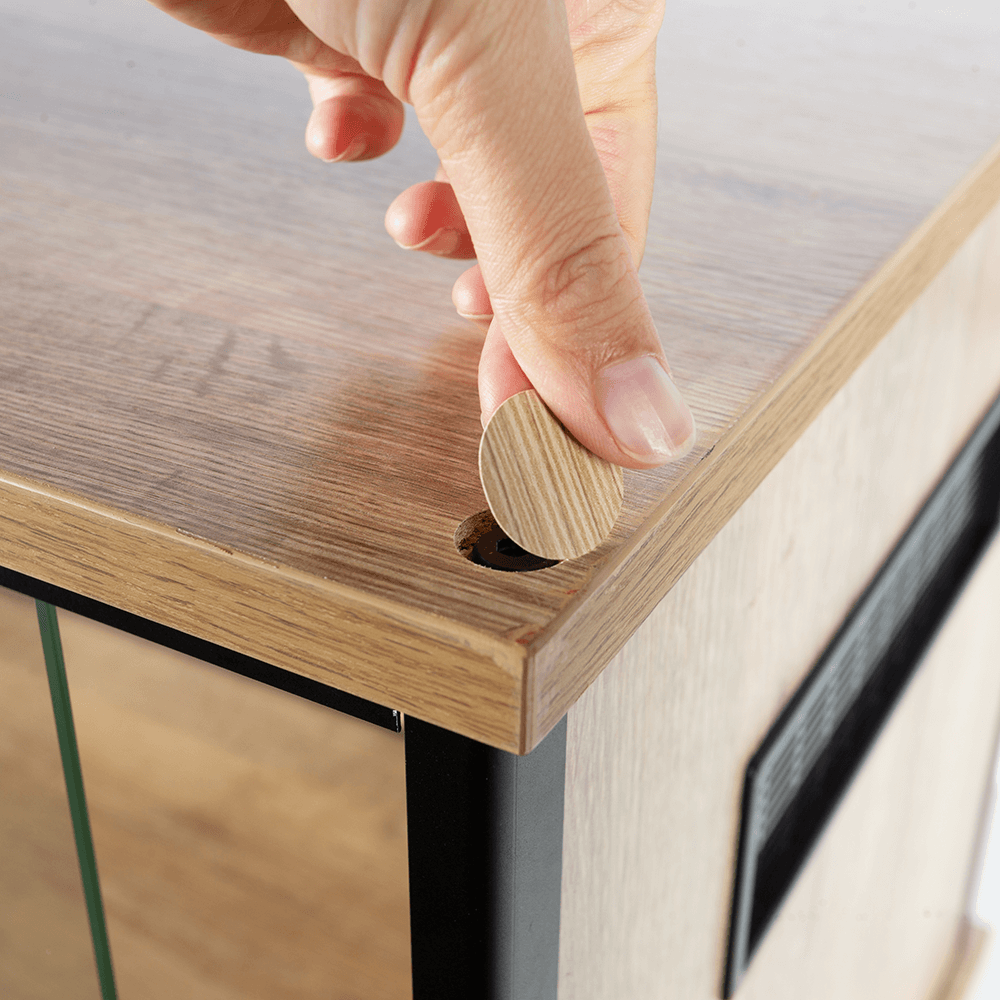 ProRep 3ft x 1.5ft Reptile Vivarium – Grey, Oak or Black