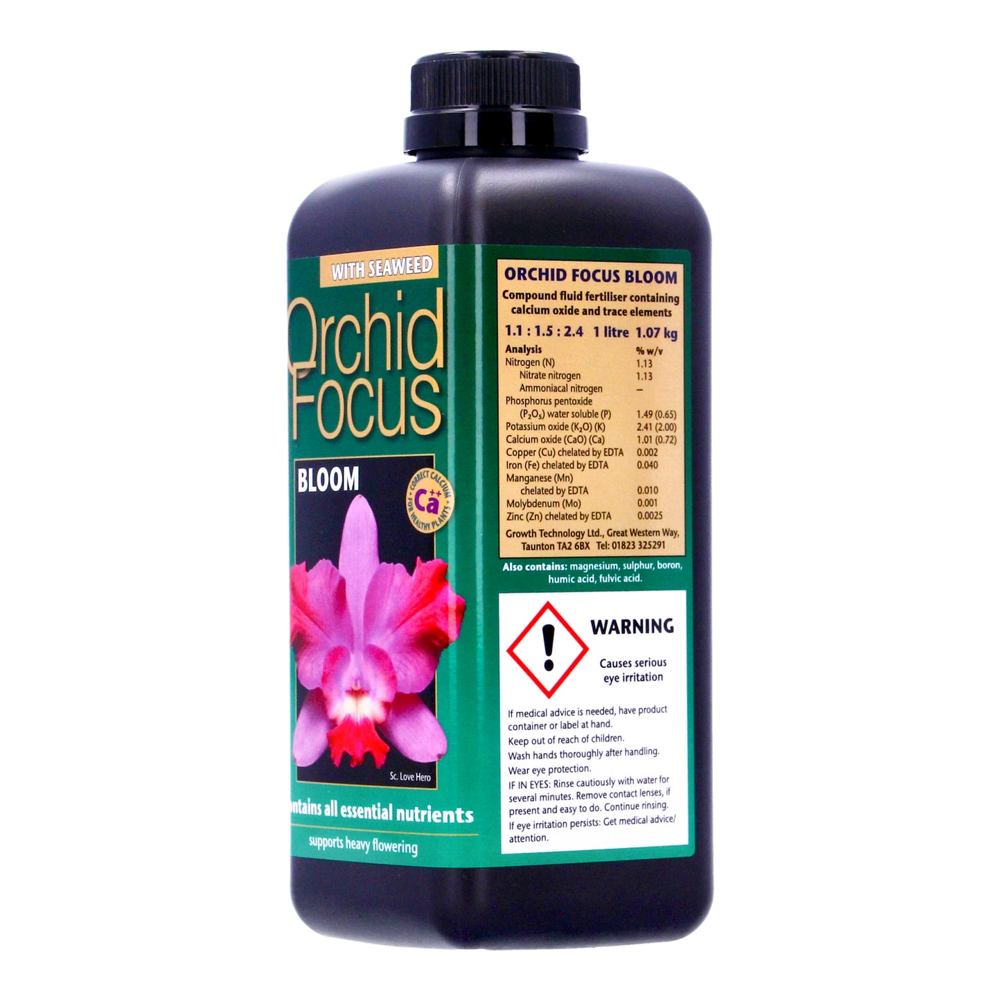 Growth Technology Orchid Focus Bloom 1 Liter