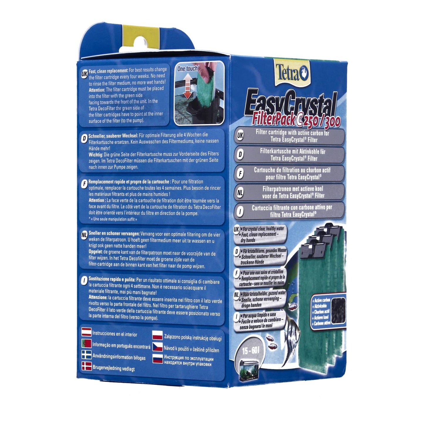 Tetra EasyCrystal Carbon Filter Media C 250/300