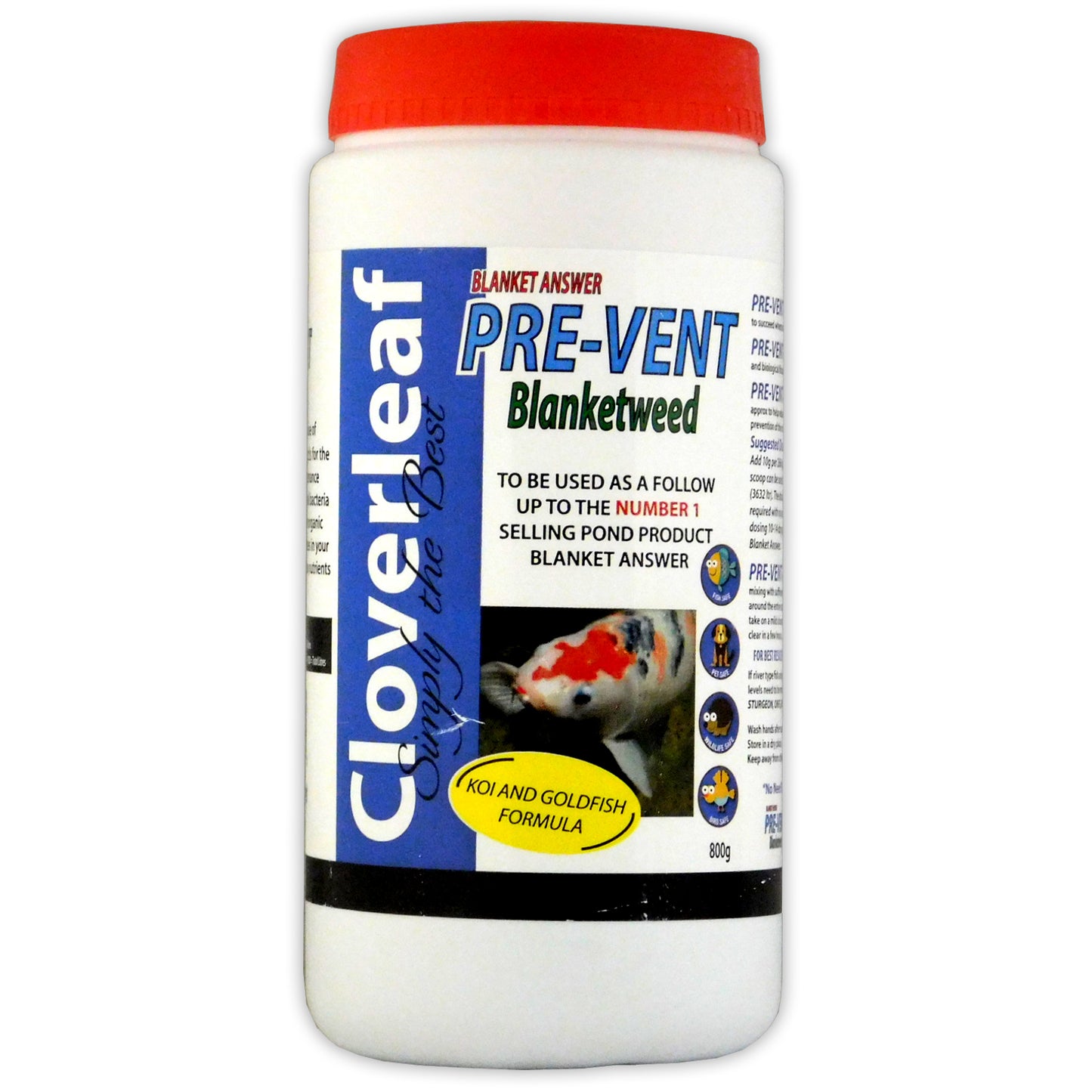 Cloverleaf Blanket Answer: Pre-Vent Blanketweed