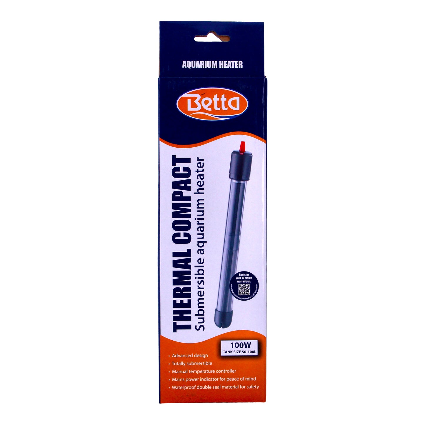 Betta Thermal Compact Heater 100W