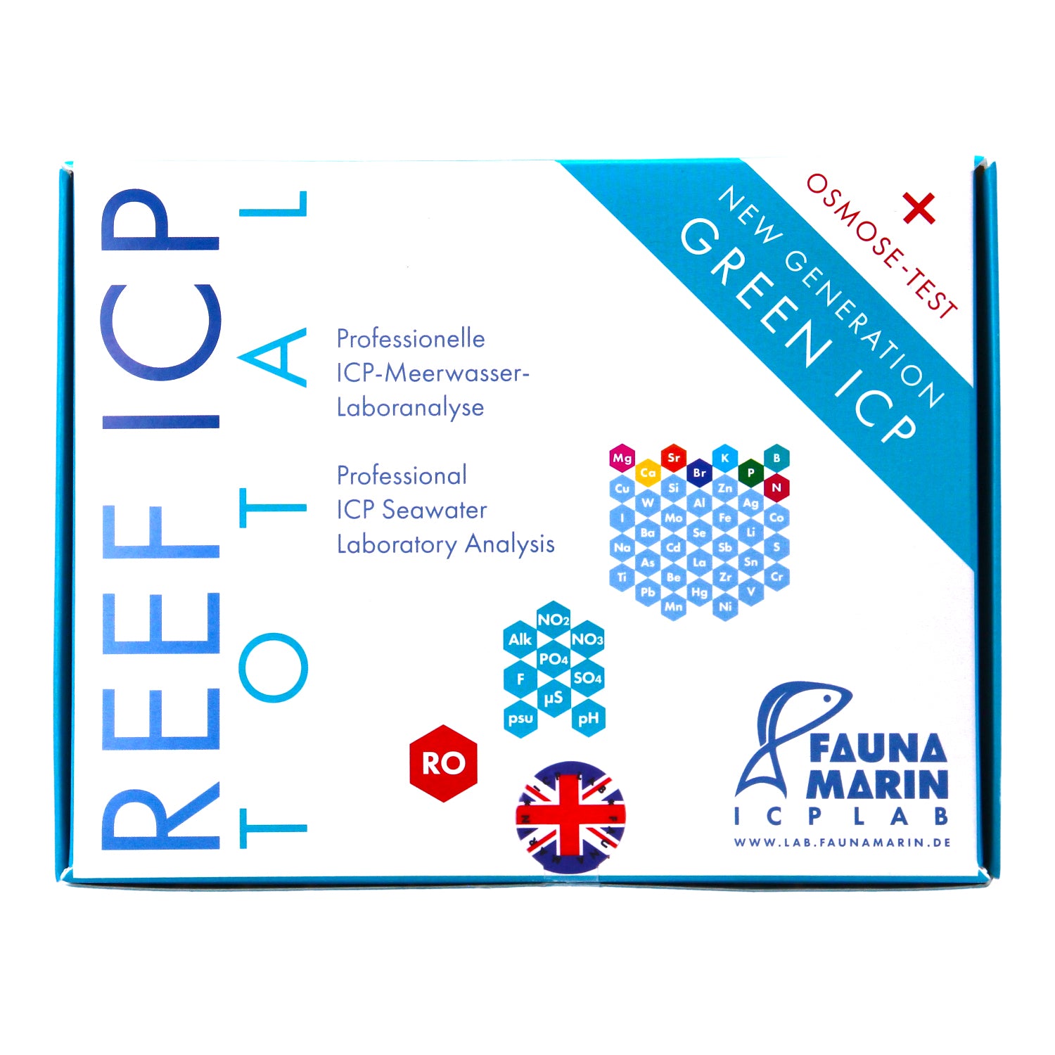 Fauna Marin Reef ICP Total Marine Test Kit