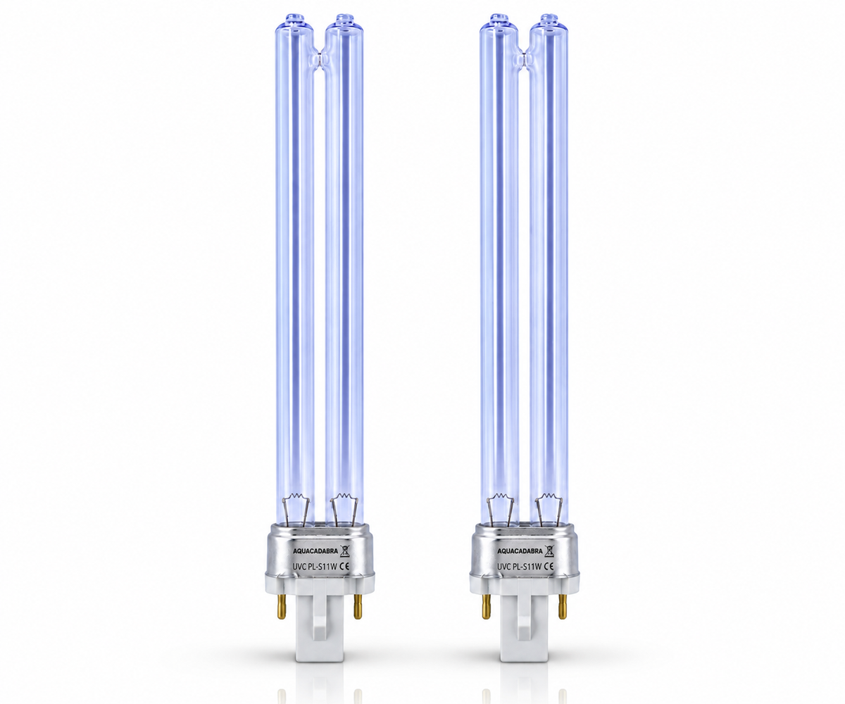 Aquacadabra PLS UV Replacement Bulbs 2 Pack Pond Clarifier 5W 7W 9W 11W