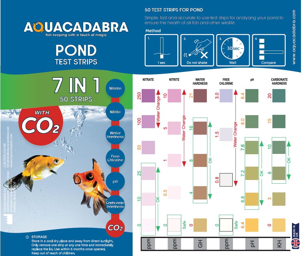 Aquacadabra Pond & Swimming Pool Water Test Kit