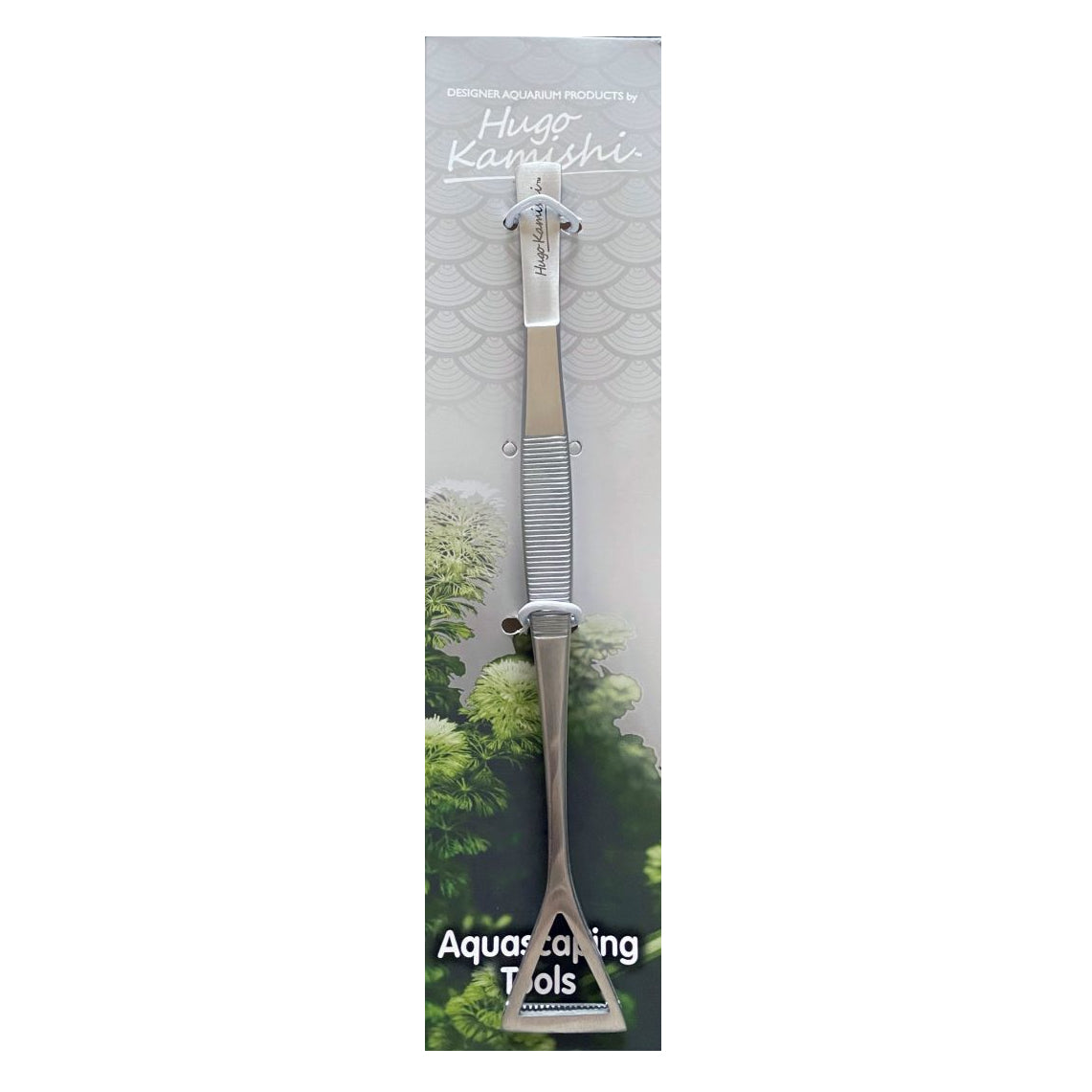 Stainless Steel Hugo 20cm Pro Tweezers Substrate Leveling Tool Aquarium Maintenance